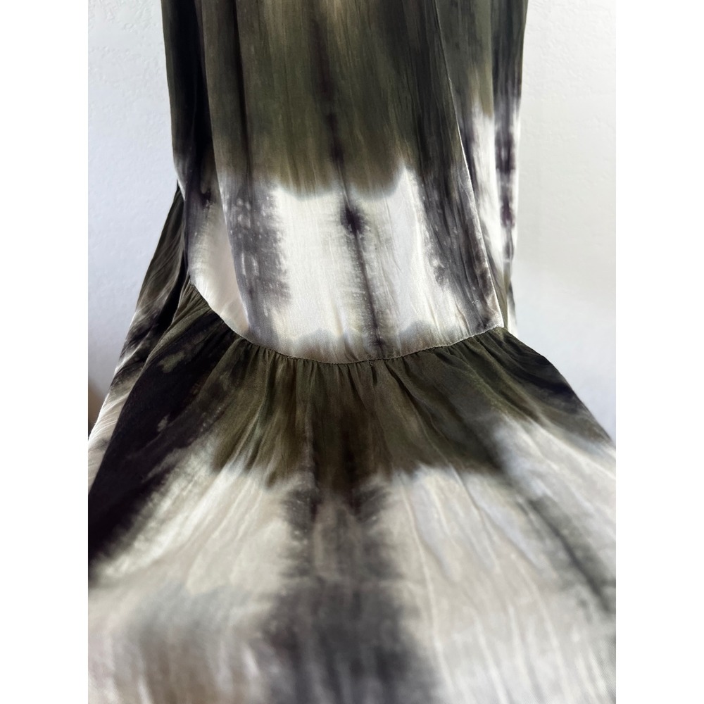 Venus Womens Tie-Dye High Low Boho Dress Size Small Tie Front Tassel Flowy‎ - Picture 6 of 12